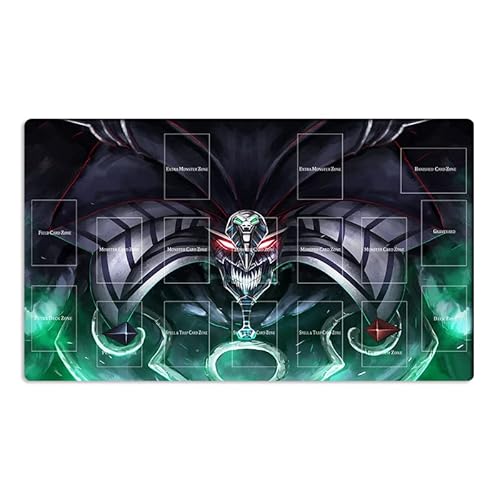 Neue Mlikemat Spielmatte Exodia, Der Zerstörer TCG CCG OCG Sammelkartenspielmatte mit Zonen + gratis Tasche (ZD039-185-A) von Mlikemat