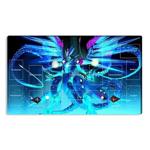 Mlikemat Playmat LX14 TCG OCG CCG Sammelkartenspiel-Matte Mauspad mit Zonen + Tasche (Z0014-510-A) von Mlikemat