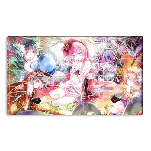 New Mlikemat Playmat Traptrix Girls TCG CCG OCG Sammelkartenspielmatte mit Zonen + Gratis Tasche (ZD014-080-A) von Mlikemat