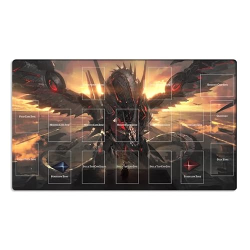 Neue Mlikemat Playmat Cyber Drache Unendlichkeit TCG CCG OCG Sammelkartenspielmatte mit Zonen + Gratis Tasche (ZD039-516-A) von Mlikemat