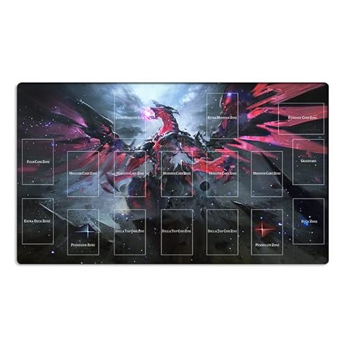 Mlikemat Playmat ZD039-889-A Neo Galaxy-Eyes Photon Dragon CCG TCG Sammelkartenspielmatte + kostenlose Tasche von Mlikemat