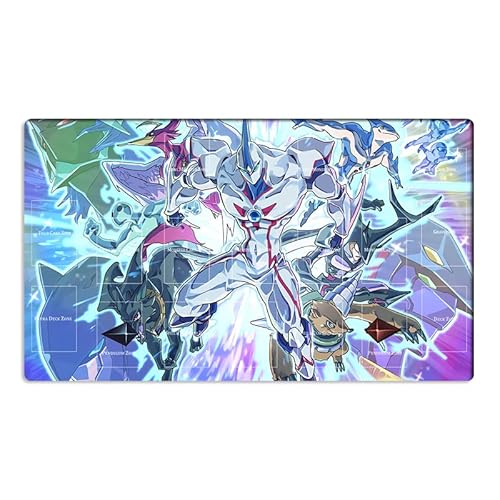 Neue Mlikemat Playmat Elemental TCG CCG OCG Sammelkartenspielmatte mit Zonen + Gratis Tasche (ZD039-388-A) von Mlikemat