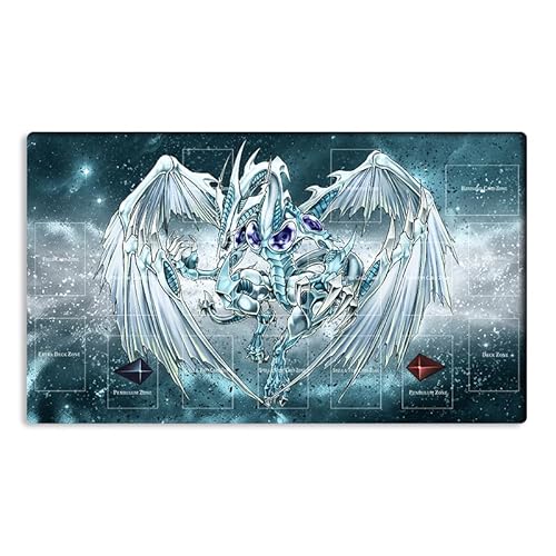 Neue Mlikemat Playmat TCG CCG OCG Sammelkartenspielmatte mit Zonen + Gratis Tasche (ZD014-511-A) von Mlikemat