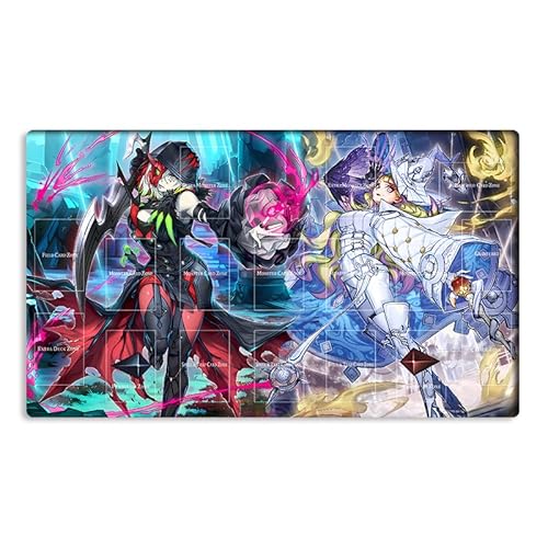 New Mlikemat Playmat Diabellestarr Diabellze der Originalsünde TCG CCG OCG Sammelkartenspiel Matte Tischunterlage mit Zonen + Tasche (YG001-123-A) von Mlikemat