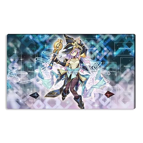 New Mlikemat Playmat Nightmare Apprentice TCG CCG OCG Sammelkartenspiel Matte Tischunterlage mit Zonen + Tasche (YG001-074-A) von Mlikemat