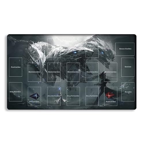 New Playmat Blue-Eyes Ultimate Dragon TCG CCG Trading Card Game Mat Free Bag von Mlikemat