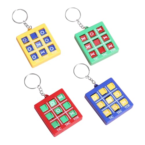 Mllepjdh 4 Stück Mode Puzzle Schachspiel Schlüsselanhänger Dekompression Rotierender Schlüsselanhänger Spielzeug Für Puzzle Spiel Enthusiasten Puzzle Spiel Spielzeug von Mllepjdh