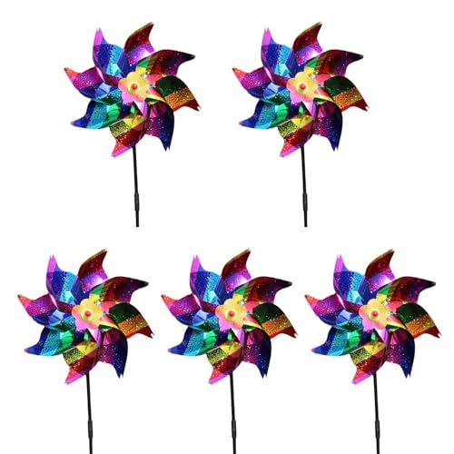 Mllepjdh 5PCS Spinner Rotation Ornament Outdoor Spielzeug Kindergarten Dekore von Mllepjdh