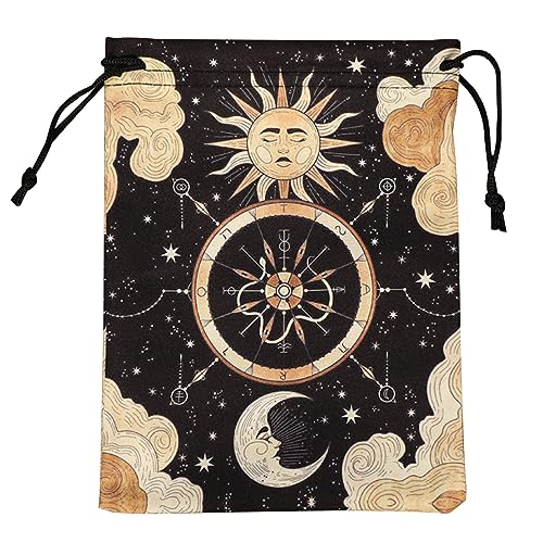 Mllepjdh Divinations Velvets Karten Würfel Beutel Mini Orakel Kartentisch Brettspiel Geschenke Beutel Schmuckaufbewahrung Kordelzug Tarot Beutel Mini Beutel Mit Kordelzug Würfel Beutel Mit Kordelzug von Mllepjdh