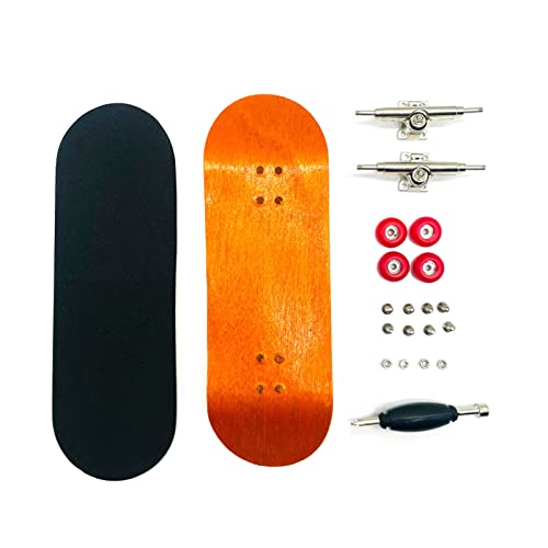 Mllepjdh Professionelles Fingerboard Spielzeug 5-lagiges Finger Skateboard Grundlager Skate von Mllepjdh