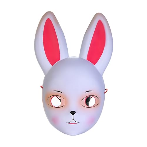 Süße Hasen Kaninchen Halloween Party Maskerade Tiergröße Für Frauen Männer Halloween von Mllepjdh