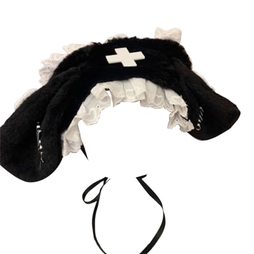 Zartes Stirnband, plissiert, Spitzenform, Haarreif, Maskerade, Kopfschmuck, Cosplay, Party, für Damen, Teenager von Mllepjdh