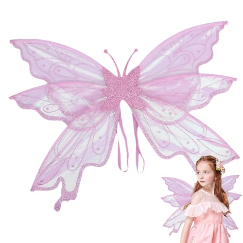 Glitter Costume Wings, Fairy Costume Wings, Women Butterfly Wings, Halloween Costume Wings, Adult Angel Wings, Glitter Fairy Costume, Fairy Wings Glitter, Fairy Dress Up, Halloween Dress Wings, von Mlllokfki