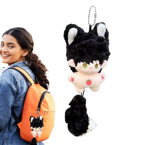 Mlllokfki Adorable Anime Plush Keychain Pendants | Collectible Stuffed Animals and Toys | Small Plushies Ideal for Kids and Adults | Great for Anime Enthusiasts and Fun Decorative Accessories von Mlllokfki