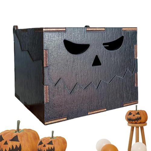 Mlllokfki Halloween-Boxen für Leckereien,Halloween-Boxen für Süßigkeiten - Trick or Treat Box Lustige Süßigkeitenboxen | Leckerli-Boxen für Halloween, Süßigkeiten-Leckerei-Boxen für Süßes oder Saures von Mlllokfki