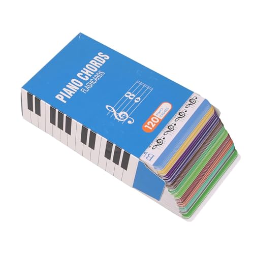 Mlllokfki Note Reading Flash Cards, Fun Music Note Cards, Beginners Piano Flashcards, Electric Piano Chords Chart, Music Learning Flash Cards, Note Recognition Tools for Musicians or Beginners von Mlllokfki