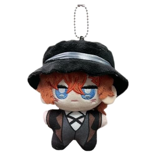 Mlllokfki Plushie Bag Charm, Creative Key Ring, Backpack Pendant Charm, Anime Lovers Accessory, Cute Plush Keychain, Adorable Bag Pendant, Kids Anime Charm, Collectible Plush Figures for Children von Mlllokfki