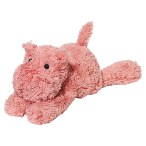 Mlllokfki Weiches Nilpferdkissen, niedliche Tiere, Sleeping Companion, Plüschtier, Dekoration, Kinder, Nilpferdchen, kuscheliges Nilpferdkissen, weiches Kissen, niedliche Puppe für von Mlllokfki