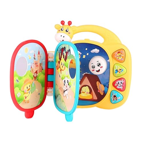 Musikspielzeug, Musikspielzeug für Babys, Kinderreimspielzeug, multifunktionales Früherziehungsmusikspielzeug, Musikreimbuch, neuartiges Musikspielzeug für Kleinkinder, Lernspielzeug für den Heimkinde von Mlllokfki