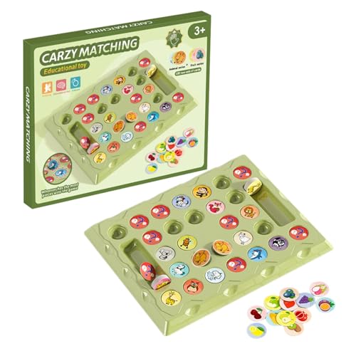 Passendes Schachbrett | Passendes Brettspiel | Denkspielbretter, pädagogisches Lernspielzeug, Spiele für Zwei Spieler, interaktives Puzzlebrett, Puzzlespiel für Kinder und Erwachsene von Mlllokfki