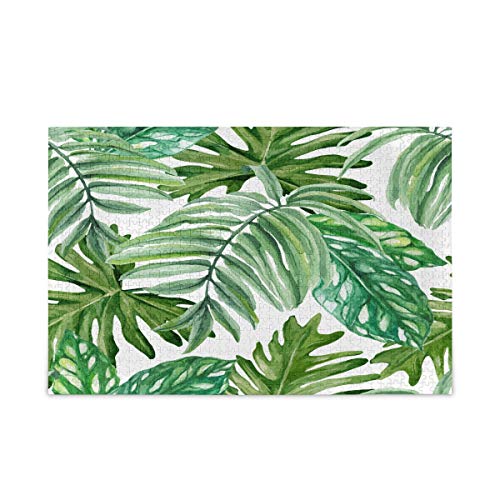 Mnsruu Palmenblätter, Monstera, exotisches Aquarell, Sommer-Puzzle, Freizeit, kreative Spiele, 1000 Teile, für Erwachsene und Kinder, Geschenk von Mnsruu