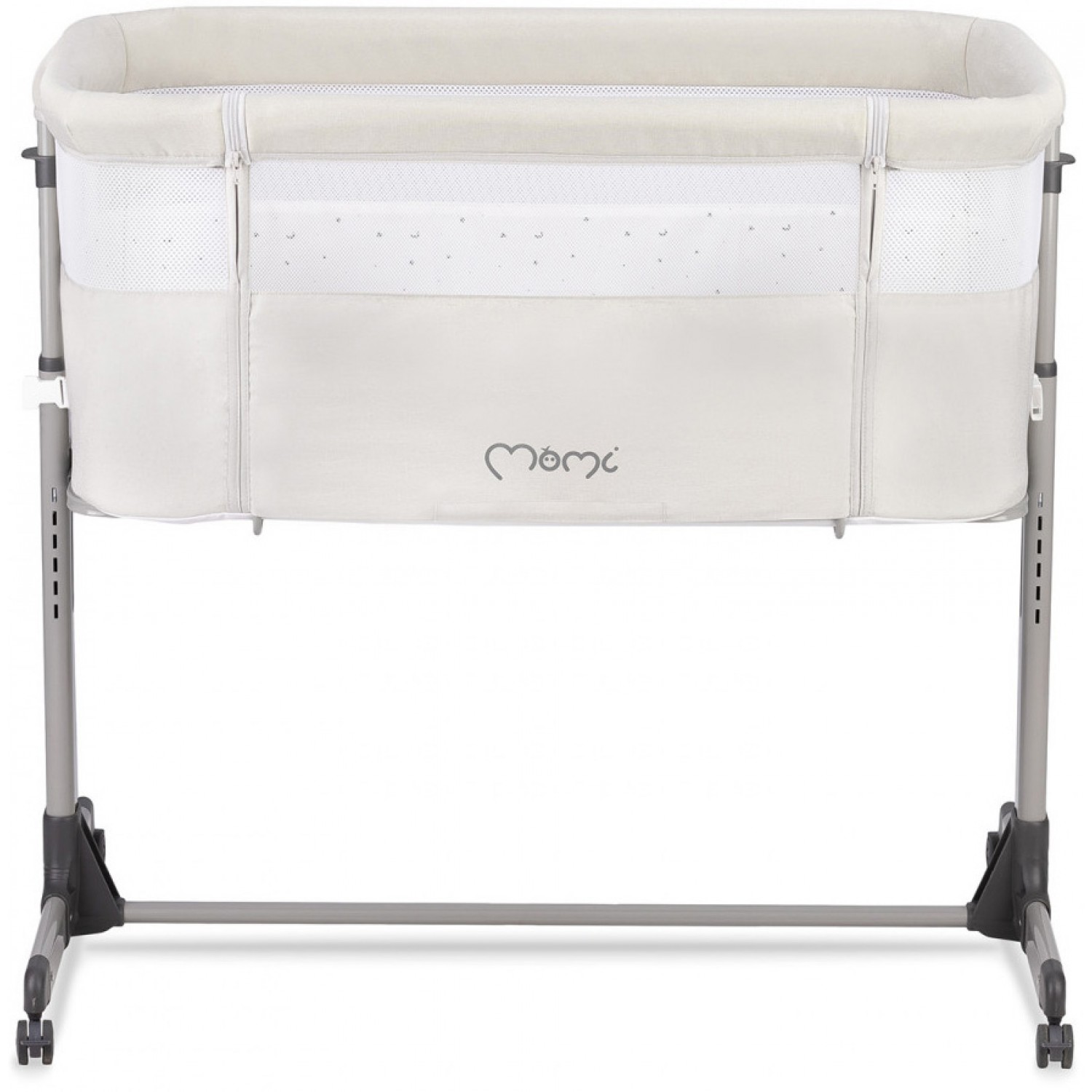 Culla Co-Sleeping MoMi Revo Grigio Chiaro von MoMi