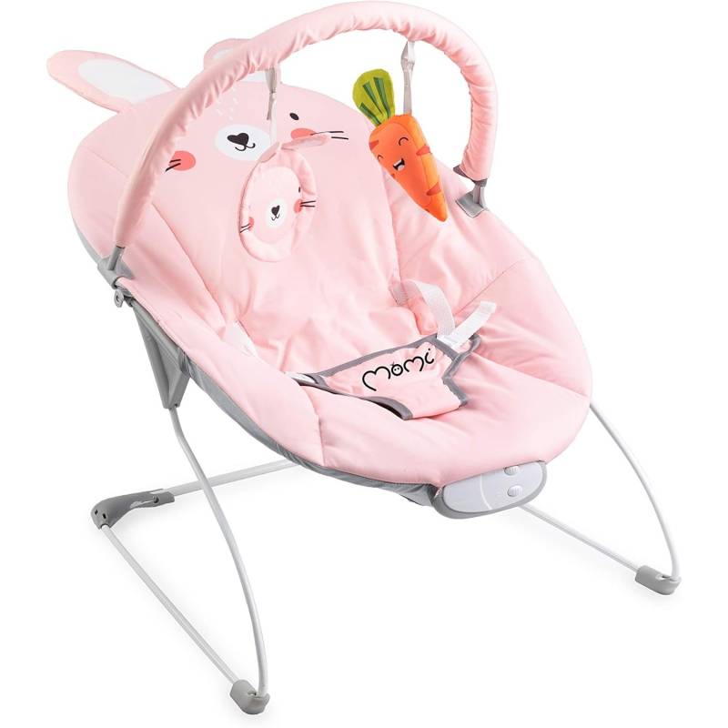 Sdraietta MoMi GLOSSY Bunny con 3 Vibrazioni Rilassanti e 8 melodie von MoMi