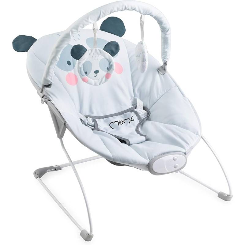 Sdraietta MoMi GLOSSY Panda con 3 Vibrazioni Rilassanti e 8 melodie von MoMi