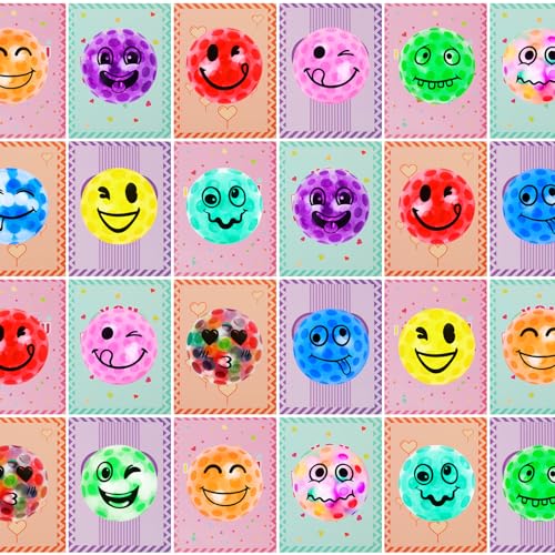 28 Stück Stress Balls, Anti-Stressbälle zum Kneten, Bunte Quetschball mit Wasse Perlen für Dekompression, Squishy Balls mit Wasser Perle, Squeeze Ball zu entspannen, Sensory Water Beads: Pack Sensory von MoZkkiz