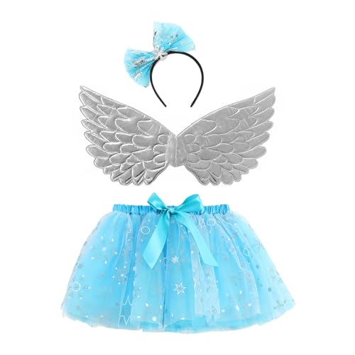 Schmetterling Kostüm Kinder Mädchen Feenflügel Faschingskostüme - Prinzessin Mit Tüllrock Flügel Marienkäfer Butterfly Costume Halloween Karneval Fasching Cosplay von Mobanna