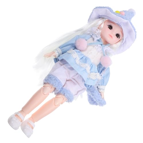 Mobestech 1 Satz Bjd Puppe mit Weihnachtsmütze Kawaii Mädchenpuppe Lebendige Spielfigur Kreatives für Weihnachten Vielseitig und Sicher für Altersgruppen Mobestech 1 Satz Bjd Puppe mit Weihnachtsmütze Kawaii Mädchenpuppe Lebendige Spielfigur Kreatives für Weihnachten Vielseitig und Sicher für Altersgruppen von Mobestech