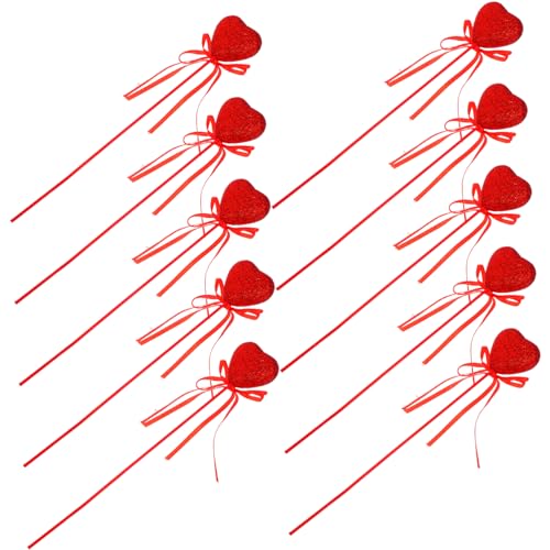 Mobestech 10 Stücke Liebe Stecklinge Form Party Pick Floral Glitter Valentine DIY Herz Dekorative Schaum Rot Mobestech 10 Stücke Liebe Stecklinge Form Party Pick Floral Glitter Valentine DIY Herz Dekorative Schaum Rot von Mobestech