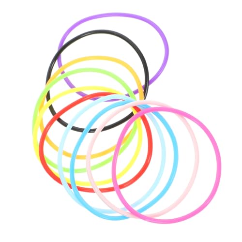 Mobestech 10Stücke Silikonarmbänder Elastische Armbänder Für Musikfestivals Leichtes Und Geschmeidiges Design Für Erwachsene Dekoratives Zubehör Farben Mobestech 10Stücke Silikonarmbänder Elastische Armbänder Für Musikfestivals Leichtes Und Geschmeidiges Design Für Erwachsene Dekoratives Zubehör Farben von Mobestech