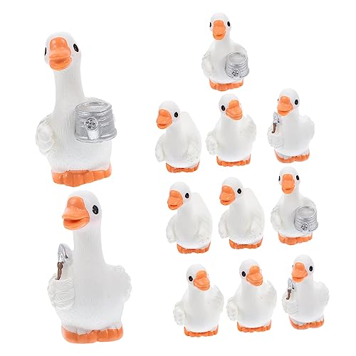 Mobestech 12 Stück Teiliges Mini Tierfiguren aus Hochwertigem Resin Realistische Kleine Enten Skulpturen für Garten Wohn und Bürodekoration Lebendige Mikro Landschaft Ornament Langlebig und Mobestech 12 Stück Teiliges Mini Tierfiguren aus Hochwertigem Resin Realistische Kleine Enten Skulpturen für Garten Wohn und Bürodekoration Lebendige Mikro Landschaft Ornament Langlebig und von Mobestech