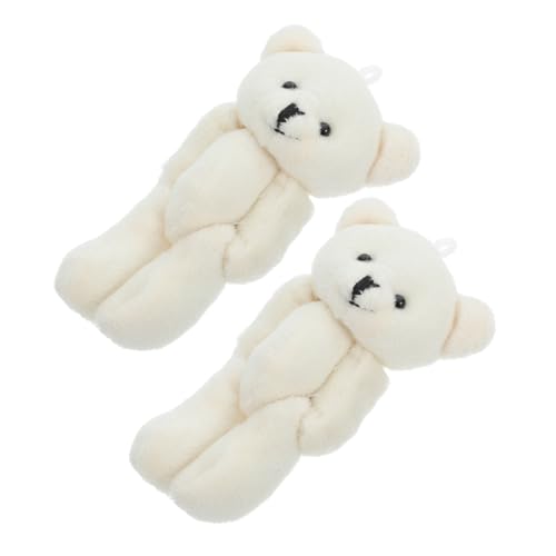 Mobestech 2 Stück Puppe Bär Puppe Kleiner ausgestopfter Bär Valentinstagbären Mini-Kuscheltiere Masse Minibären Masse Goody Bag Stuffers Mini-Bär Stofftier winzig Bärenschmuck Plüsch Beige Mobestech 2 Stück Puppe Bär Puppe Kleiner ausgestopfter Bär Valentinstagbären Mini-Kuscheltiere Masse Minibären Masse Goody Bag Stuffers Mini-Bär Stofftier winzig Bärenschmuck Plüsch Beige von Mobestech
