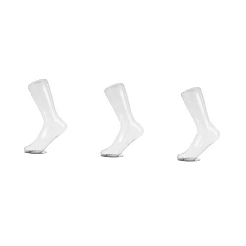 Mobestech 3st Transparentes Fußmodell Schaufensterpuppenfüße Für Socken Füße Modell Socken Zeigen Sockenständer Schaufensterpuppe Fuß Mannequin-füße Falsche Füße Modell Fußsocken Eisen von Mobestech