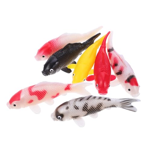 Mobestech 7stücke Koi-fischfigur Aus Kunststoff Realistische Goldfischfiguren Schwimmende Fische Für Aquarien Gefälschte Aquarienfische Dekorative Fische Für Heimdekoration Teich Und Mobestech 7stücke Koi-fischfigur Aus Kunststoff Realistische Goldfischfiguren Schwimmende Fische Für Aquarien Gefälschte Aquarienfische Dekorative Fische Für Heimdekoration Teich Und von Mobestech