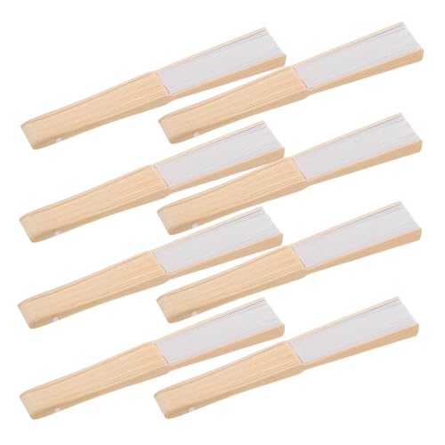 Mobestech 8 Stück Teiliges Faltbare Weiße Papierfächer aus Holz und Papier Handlicher Leichter DIY Handfächer für Kunstprojekte Kindergarten Aktivitäten Sommerkühlung und Hochzeitsgeschenke Mobestech 8 Stück Teiliges Faltbare Weiße Papierfächer aus Holz und Papier Handlicher Leichter DIY Handfächer für Kunstprojekte Kindergarten Aktivitäten Sommerkühlung und Hochzeitsgeschenke von Mobestech