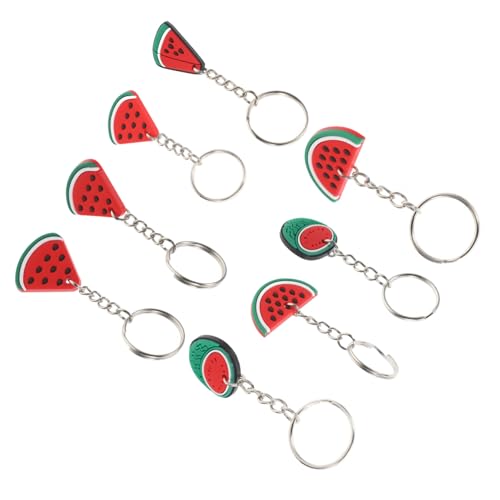 Mobestech 8 Stücke Wassermelone Keychain Wassermelone Wassermelone Anhänger Obst Schlüsselbund Tasche Anhänger Keychain Mobestech 8 Stücke Wassermelone Keychain Wassermelone Wassermelone Anhänger Obst Schlüsselbund Tasche Anhänger Keychain von Mobestech