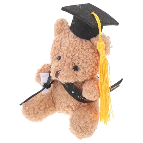 Mobestech Arzt Hut Puppe Rosa erste ausgestopft tragen Graduierung Plüsch Bärenpuppe Party entzückendes Plüschbärenspielzeug Plüsch-Abschlusspuppen Mini-Stoffbären PP Baumwolle Schwarz Mobestech Arzt Hut Puppe Rosa erste ausgestopft tragen Graduierung Plüsch Bärenpuppe Party entzückendes Plüschbärenspielzeug Plüsch-Abschlusspuppen Mini-Stoffbären PP Baumwolle Schwarz von Mobestech