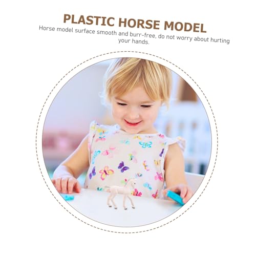 Mobestech Kleine Realistische Kunststoff Pferdefigur als Dekoratives Modell Detailgetreues Wildpferd Design Vielseitige Simulation für Innenbereich Tiermotive und Themenpartys Geeignet Mobestech Kleine Realistische Kunststoff Pferdefigur als Dekoratives Modell Detailgetreues Wildpferd Design Vielseitige Simulation für Innenbereich Tiermotive und Themenpartys Geeignet von Mobestech