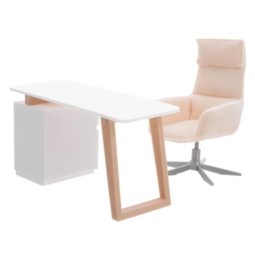 Mobestech Maßstab Realistischer Mini Schreibtisch und Stuhl für Puppenhaus Kreatives DIY Dollhouse Zubehör Robuste Miniatur Möbel für Fantasievolles Rollenspiel Mobestech Maßstab Realistischer Mini Schreibtisch und Stuhl für Puppenhaus Kreatives DIY Dollhouse Zubehör Robuste Miniatur Möbel für Fantasievolles Rollenspiel von Mobestech