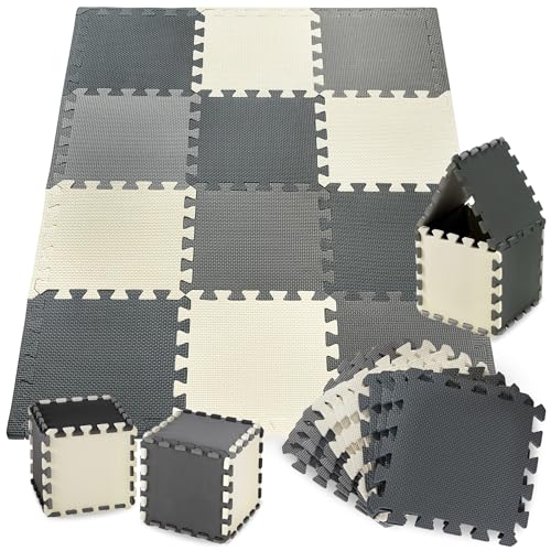 Moby-System Floor MAT G 1 2 N Puzzlematte, 120L x 90B x 1.2D cm von Moby-System