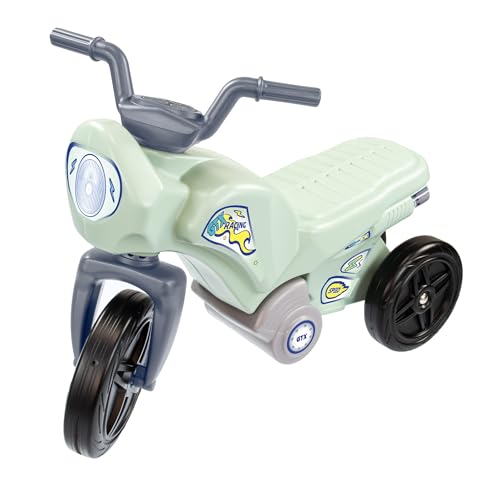 Mochtoys für Kinder Dreirad - Kinderfahrrad, Eingeschränkte Lenkung, Komfortabel und Sicher, für Kleinkinder von 1 bis 3 Jahren, Farbe: Grün, Abmessungen: 60x30x42 cm von Mochtoys