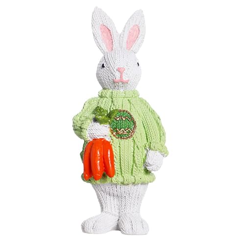 Mocoocouture Fröhliche Harzhasen Schöne Schreibtisch Harz Tiermodell Sicheres Harzspielzeug Zarte Puppen Für Fangeschenke Für Kinder Freund von Mocoocouture