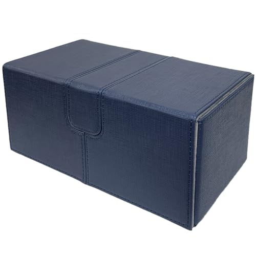 Mocoocouture Kartenbox Kartenetui Für Spielkarten PU Leder Kartenaufbewahrungsbox Sammelkarten Tragebox Deck Spielkartenbox Kartenaufbewahrungshülle von Mocoocouture