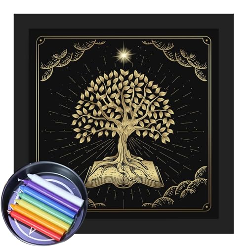 Mocoocouture Praktische Tarot Tischdecke Tischdecke Für Esszimmer Küche Dekor Erhöht Die Lesungen Spirituelle Stoff Tischdecke Indische Versender von Mocoocouture