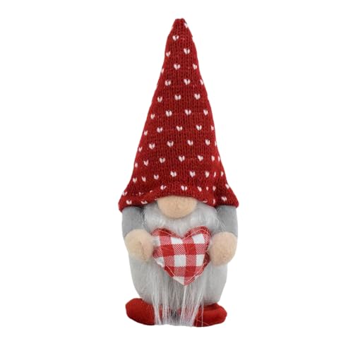 Mocoocouture Valentinstag Decors Stoffgnomes Plüschpuppen Mit Herz Liebe Skandinavische Tomtes Tisch Ornament Hochzeit Geschenk von Mocoocouture