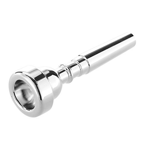 Mocturnity Mundstück Trompete von 7C, Größe Silber Silber Mocturnity Mundstück Trompete von 7C, Größe Silber Silber von Mocturnity