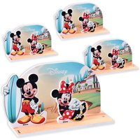 Deko-Landschaft, Mickey Maus, 4er Pack von Modecor